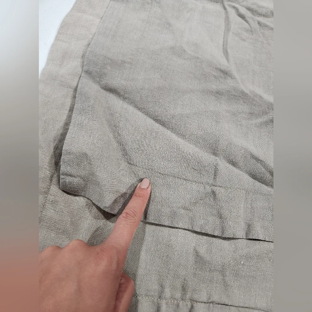Restoration Hardware Stonedwashed Belgian Linen Standard Shams Set Of 2 Grey